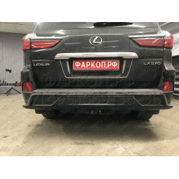 T-172 STEINHOF Фаркоп на Toyota Land Cruiser 200 2008-2021, Lexus LX 2008-2021. Требуется подрезка бампера. Тип шара: AV (вертикальное быстросъемное крепление шара на ключ