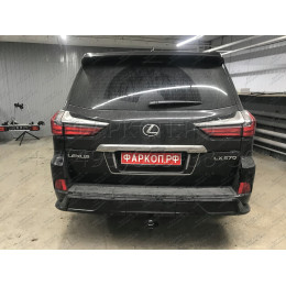 T-172 STEINHOF Фаркоп на Toyota Land Cruiser 200 2008-2021, Lexus LX 2008-2021. Требуется подрезка бампера. Тип шара: AV (вертикальное быстросъемное крепление шара на ключ