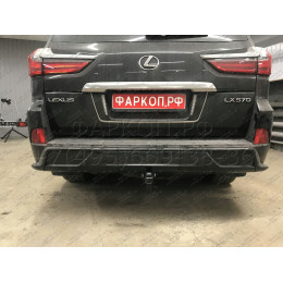 T-172 STEINHOF Фаркоп на Toyota Land Cruiser 200 2008-2021, Lexus LX 2008-2021. Требуется подрезка бампера. Тип шара: AV (вертикальное быстросъемное крепление шара на ключ