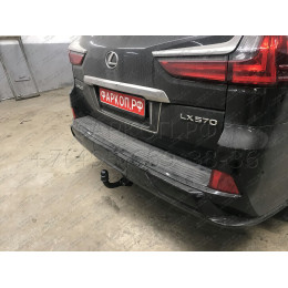 T-172 STEINHOF Фаркоп на Toyota Land Cruiser 200 2008-2021, Lexus LX 2008-2021. Требуется подрезка бампера. Тип шара: AV (вертикальное быстросъемное крепление шара на ключ