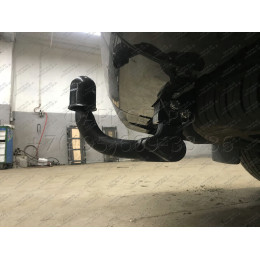 T-172 STEINHOF Фаркоп на Toyota Land Cruiser 200 2008-2021, Lexus LX 2008-2021. Требуется подрезка бампера. Тип шара: AV (вертикальное быстросъемное крепление шара на ключ