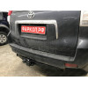 FA 0602-E Бизон Фаркоп на Toyota Land Cruiser Prado 150 2009-2023, Toyota Land Cruiser Prado 120 2002-2010 без подрезки бампера. Тип шара: E (легкосъемный шар под квадрат). Нагрузки: 3300/120 кг. Не комплектуется электрикой