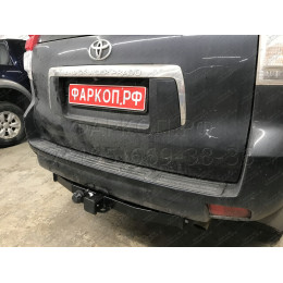 FA 0602-E Бизон Фаркоп на Toyota Land Cruiser Prado 150 2009-2023, Toyota Land Cruiser Prado 120 2002-2010 без подрезки бампера. Тип шара: E (легкосъемный шар под квадрат). Нагрузки: 3