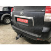 FA 0602-E Бизон Фаркоп на Toyota Land Cruiser Prado 150 2009-2023, Toyota Land Cruiser Prado 120 2002-2010 без подрезки бампера. Тип шара: E (легкосъемный шар под квадрат). Нагрузки: 3300/120 кг. Не комплектуется электрикой