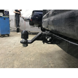 FA 0602-E Бизон Фаркоп на Toyota Land Cruiser Prado 150 2009-2023, Toyota Land Cruiser Prado 120 2002-2010 без подрезки бампера. Тип шара: E (легкосъемный шар под квадрат). Нагрузки: 3