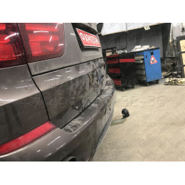 B017A GALIA Полностью оцинкованный фаркоп на BMW X5 E70 2007-2013, X5 F15 2013-2018, BMW X6 F16 2014-2019, кроме моделей с M-пакетом. Подрозетник убирается за бампер. Тип ша