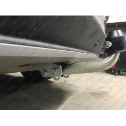 B017A GALIA Полностью оцинкованный фаркоп на BMW X5 E70 2007-2013, X5 F15 2013-2018, BMW X6 F16 2014-2019, кроме моделей с M-пакетом. Подрозетник убирается за бампер. Тип ша