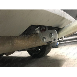 B017A GALIA Полностью оцинкованный фаркоп на BMW X5 E70 2007-2013, X5 F15 2013-2018, BMW X6 F16 2014-2019, кроме моделей с M-пакетом. Подрозетник убирается за бампер. Тип ша