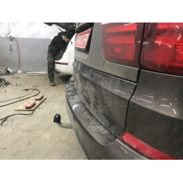 B017A GALIA Полностью оцинкованный фаркоп на BMW X5 E70 2007-2013, X5 F15 2013-2018, BMW X6 F16 2014-2019, кроме моделей с M-пакетом. Подрозетник убирается за бампер. Тип ша