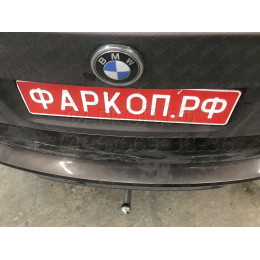 B017A GALIA Полностью оцинкованный фаркоп на BMW X5 E70 2007-2013, X5 F15 2013-2018, BMW X6 F16 2014-2019, кроме моделей с M-пакетом. Подрозетник убирается за бампер. Тип ша