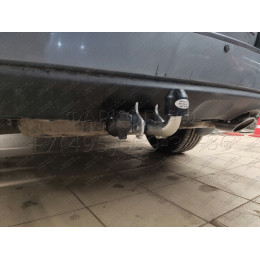 H069A GALIA Полностью оцинкованный фаркоп на Hyundai Santa Fe 2006-2012, Kia Sorento 2009-2012. Тип шара: A. Подрезка бампера. Нагрузки: 2500/100 кг, масса фаркопа 19,02 кг