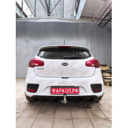 H086A GALIA Полностью оцинкованный фаркоп на Kia Ceed хетчбек 2012-2018, Kia Proceed 2013-2018, Hyundai i30 хетчбек 2012-2018. Тип шара: A. Невидимый вырез бампера. Нагрузки: 1