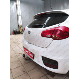 H086A GALIA Полностью оцинкованный фаркоп на Kia Ceed хетчбек 2012-2018, Kia Proceed 2013-2018, Hyundai i30 хетчбек 2012-2018. Тип шара: A. Невидимый вырез бампера. Нагрузки: 1