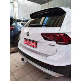 V069A GALIA Полностью оцинкованный фаркоп на Volkswagen Tiguan 2007-2016, Tiguan 2 2016-2024, Audi Q3 2011-2019, 2019-2025, SEAT Tarraco 2018-2024. Тип шара: A. Невидимый вырез бампера. Нагруз