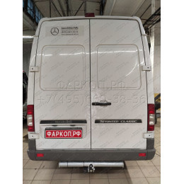 M034A GALIA Полностью оцинкованный фаркоп на Mercedes Sprinter Classic 2013-2020, Mercedes Sprinter 1995-2006, Volkswagen LT 1995-2006. Особенности: Колесная база 3550 (средняя база) и 4025 (