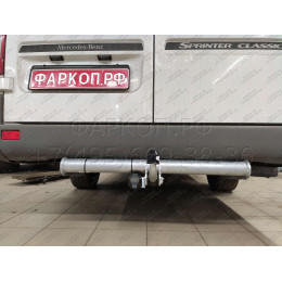 M034A GALIA Полностью оцинкованный фаркоп на Mercedes Sprinter Classic 2013-2020, Mercedes Sprinter 1995-2006, Volkswagen LT 1995-2006. Особенности: Колесная база 3550 (средняя база) и 4025 (