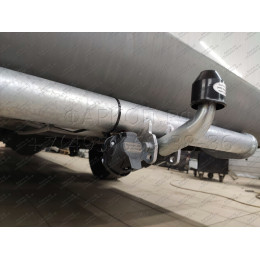 M034A GALIA Полностью оцинкованный фаркоп на Mercedes Sprinter Classic 2013-2020, Mercedes Sprinter 1995-2006, Volkswagen LT 1995-2006. Особенности: Колесная база 3550 (средняя база) и 4025 (