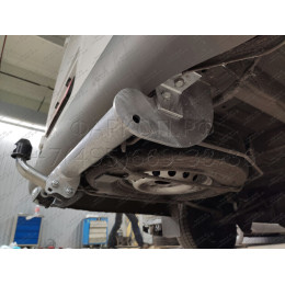 M034A GALIA Полностью оцинкованный фаркоп на Mercedes Sprinter Classic 2013-2020, Mercedes Sprinter 1995-2006, Volkswagen LT 1995-2006. Особенности: Колесная база 3550 (средняя база) и 4025 (