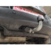 V069A GALIA Полностью оцинкованный фаркоп на Volkswagen Tiguan 2007-2016, Tiguan 2 2016-2024, Audi Q3 2011-2019, 2019-2025, SEAT Tarraco 2018-2024. Тип шара: A. Невидимый вырез бампера. Нагрузки: 2500/140 кг, масса фаркопа 15,1 кг