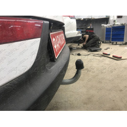 H083A GALIA Полностью оцинкованный фаркоп на Hyundai ix35 2010-2015, Kia Sportage 2010-2015. Тип шара: A. Установка без снятия и выреза бампера. Нагрузки: 2000/75 кг, масса