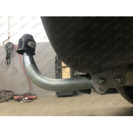 H083A GALIA Полностью оцинкованный фаркоп на Hyundai ix35 2010-2015, Kia Sportage 2010-2015. Тип шара: A. Установка без снятия и выреза бампера. Нагрузки: 2000/75 кг, масса