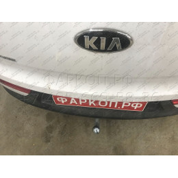H083A GALIA Полностью оцинкованный фаркоп на Hyundai ix35 2010-2015, Kia Sportage 2010-2015. Тип шара: A. Установка без снятия и выреза бампера. Нагрузки: 2000/75 кг, масса