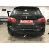 4757-A ORIS Фаркоп на BMW X1 F48 2015-2022, BMW 2-Series Active Tourer F45 2014-2021, BMW 2-Series Gran Tourer F46 2015-2021 без выреза в бампере. Тип шара: A. Нагрузки: 2000/80 кг, масса фаркопа 18,5 кг (без электрики в комплекте)