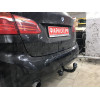 4757-A ORIS Фаркоп на BMW X1 F48 2015-2022, BMW 2-Series Active Tourer F45 2014-2021, BMW 2-Series Gran Tourer F46 2015-2021 без выреза в бампере. Тип шара: A. Нагрузки: 2000/80 кг, масса фаркопа 18,5 кг (без электрики в комплекте)