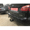 4757-A ORIS Фаркоп на BMW X1 F48 2015-2022, BMW 2-Series Active Tourer F45 2014-2021, BMW 2-Series Gran Tourer F46 2015-2021 без выреза в бампере. Тип шара: A. Нагрузки: 2000/80 кг, масса фаркопа 18,5 кг (без электрики в комплекте)