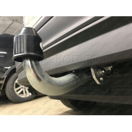 V069A GALIA Полностью оцинкованный фаркоп на Volkswagen Tiguan 2007-2016, Tiguan 2 2016-2024, Audi Q3 2011-2019, 2019-2025, SEAT Tarraco 2018-2024. Тип шара: A. Невидимый вырез бампера. Нагруз