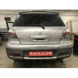 FA 0958-E Бизон Фаркоп на Mitsubishi Outlander 2003-2007 без подрезки бампера. Тип шара: E (легкосъемный шар под квадрат). Нагрузки: 2700/120 кг. Не комплектуется эл