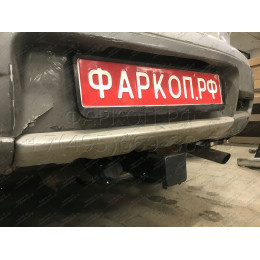 FA 0958-E Бизон Фаркоп на Mitsubishi Outlander 2003-2007 без подрезки бампера. Тип шара: E (легкосъемный шар под квадрат). Нагрузки: 2700/120 кг. Не комплектуется эл