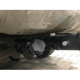 FA 0958-E Бизон Фаркоп на Mitsubishi Outlander 2003-2007 без подрезки бампера. Тип шара: E (легкосъемный шар под квадрат). Нагрузки: 2700/120 кг. Не комплектуется эл