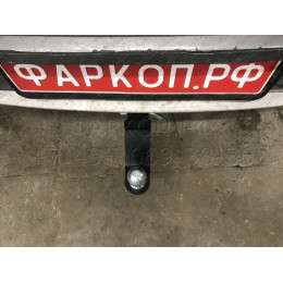 FA 0958-E Бизон Фаркоп на Mitsubishi Outlander 2003-2007 без подрезки бампера. Тип шара: E (легкосъемный шар под квадрат). Нагрузки: 2700/120 кг. Не комплектуется эл