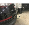 V069A GALIA Полностью оцинкованный фаркоп на Volkswagen Tiguan 2007-2016, Tiguan 2 2016-2024, Audi Q3 2011-2019, 2019-2025, SEAT Tarraco 2018-2024. Тип шара: A. Невидимый вырез бампера. Нагрузки: 2500/140 кг, масса фаркопа 15,1 кг