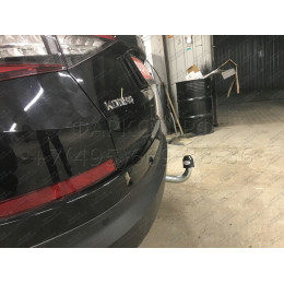 V069A GALIA Полностью оцинкованный фаркоп на Volkswagen Tiguan 2007-2016, Tiguan 2 2016-2024, Audi Q3 2011-2019, 2019-2025, SEAT Tarraco 2018-2024. Тип шара: A. Невидимый вырез бампера. Нагруз