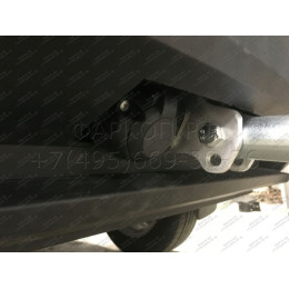 V069A GALIA Полностью оцинкованный фаркоп на Volkswagen Tiguan 2007-2016, Tiguan 2 2016-2024, Audi Q3 2011-2019, 2019-2025, SEAT Tarraco 2018-2024. Тип шара: A. Невидимый вырез бампера. Нагруз