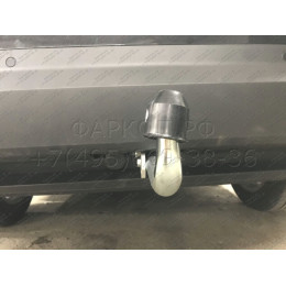 V069A GALIA Полностью оцинкованный фаркоп на Volkswagen Tiguan 2007-2016, Tiguan 2 2016-2024, Audi Q3 2011-2019, 2019-2025, SEAT Tarraco 2018-2024. Тип шара: A. Невидимый вырез бампера. Нагруз