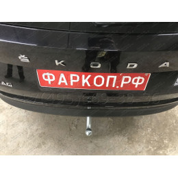 V069A GALIA Полностью оцинкованный фаркоп на Volkswagen Tiguan 2007-2016, Tiguan 2 2016-2024, Audi Q3 2011-2019, 2019-2025, SEAT Tarraco 2018-2024. Тип шара: A. Невидимый вырез бампера. Нагруз