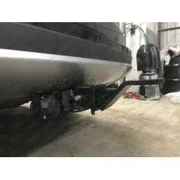 FA 0160-E Бизон Фаркоп на Toyota RAV4 2012-2019. Дорестайлинг без подрезки бампера, рестайлинг с подрезкой бампера. Тип шара: E (легкосъемный шар под квадр