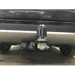 FA 0160-E Бизон Фаркоп на Toyota RAV4 2012-2019. Дорестайлинг без подрезки бампера, рестайлинг с подрезкой бампера. Тип шара: E (легкосъемный шар под квадр