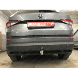 V069A GALIA Полностью оцинкованный фаркоп на Volkswagen Tiguan 2007-2016, Tiguan 2 2016-2024, Audi Q3 2011-2019, 2019-2025, SEAT Tarraco 2018-2024. Тип шара: A. Невидимый вырез бампера. Нагруз