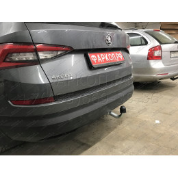 V069A GALIA Полностью оцинкованный фаркоп на Volkswagen Tiguan 2007-2016, Tiguan 2 2016-2024, Audi Q3 2011-2019, 2019-2025, SEAT Tarraco 2018-2024. Тип шара: A. Невидимый вырез бампера. Нагруз