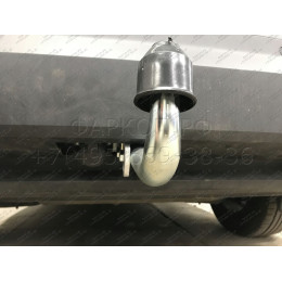 V069A GALIA Полностью оцинкованный фаркоп на Volkswagen Tiguan 2007-2016, Tiguan 2 2016-2024, Audi Q3 2011-2019, 2019-2025, SEAT Tarraco 2018-2024. Тип шара: A. Невидимый вырез бампера. Нагруз