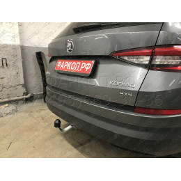 V069A GALIA Полностью оцинкованный фаркоп на Volkswagen Tiguan 2007-2016, Tiguan 2 2016-2024, Audi Q3 2011-2019, 2019-2025, SEAT Tarraco 2018-2024. Тип шара: A. Невидимый вырез бампера. Нагруз