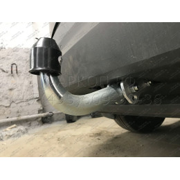 V069A GALIA Полностью оцинкованный фаркоп на Volkswagen Tiguan 2007-2016, Tiguan 2 2016-2024, Audi Q3 2011-2019, 2019-2025, SEAT Tarraco 2018-2024. Тип шара: A. Невидимый вырез бампера. Нагруз