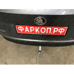 V069A GALIA Полностью оцинкованный фаркоп на Volkswagen Tiguan 2007-2016, Tiguan 2 2016-2024, Audi Q3 2011-2019, 2019-2025, SEAT Tarraco 2018-2024. Тип шара: A. Невидимый вырез бампера. Нагруз