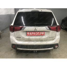 M126C GALIA Полностью оцинкованный фаркоп на Mitsubishi Outlander 2012-2019, 2019-2022. Подрозетник убирается за бампер. Тип шара: C (горизонтальный съемный). Подре