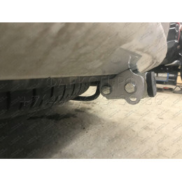 M126C GALIA Полностью оцинкованный фаркоп на Mitsubishi Outlander 2012-2019, 2019-2022. Подрозетник убирается за бампер. Тип шара: C (горизонтальный съемный). Подре