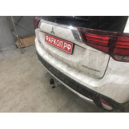 M126C GALIA Полностью оцинкованный фаркоп на Mitsubishi Outlander 2012-2019, 2019-2022. Подрозетник убирается за бампер. Тип шара: C (горизонтальный съемный). Подре